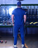 Premium Men’s Performance Tracksuit – Navy Blue Edition