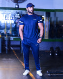 Premium Men’s Performance Tracksuit – Navy Blue Edition